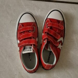 Converse Kids Sneakers in Bold Red